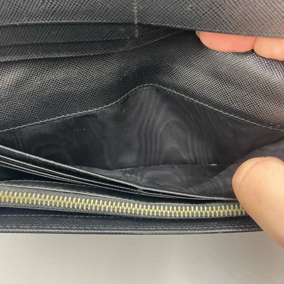 Prada Black Long Wallet - Picture 8 of 15